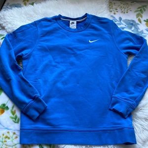Nike blue crewneck sweatshirt